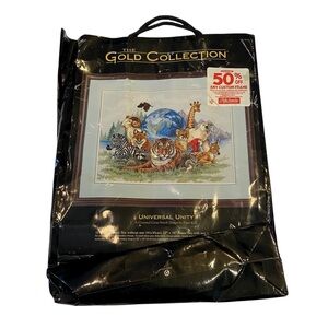 DIMENSIONS Gold Collection Universal Unity Cross Stitch Pattern Animals Vintage
